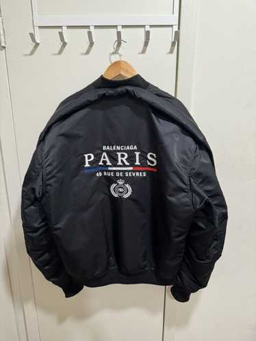 Balenciaga Balenciaga Rue De Sevres Bomber Jacket