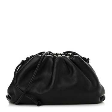 BOTTEGA VENETA Butter Calfskin The Mini Pouch Blac