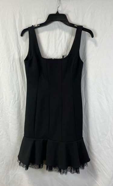 NWT BCBGMAXAZRIA Womens Black Crepe Sleeveless Sco