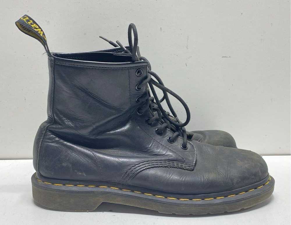 Dr. Martens Black Leather Boots Size 9 - image 4