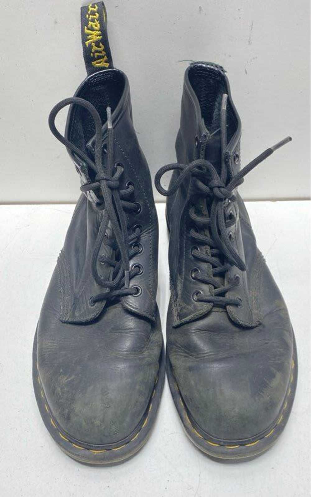 Dr. Martens Black Leather Boots Size 9 - image 5