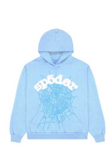 Spyder Blue and white sparkles sypder hoodie