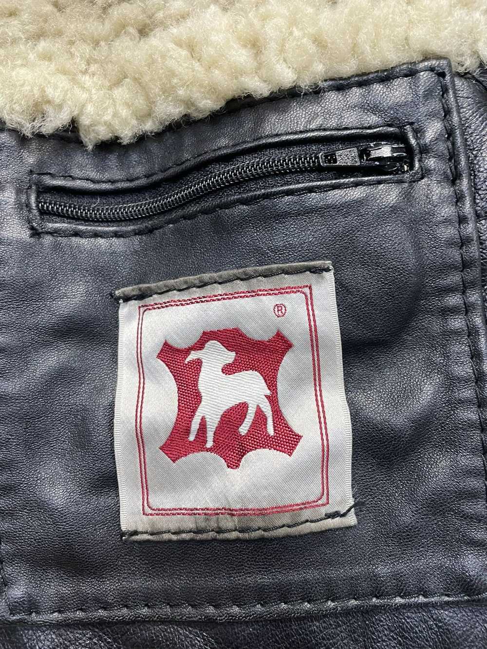 B 3 × Sheepskin Coat × Vintage 💥RARE💥 C&P Shear… - image 6