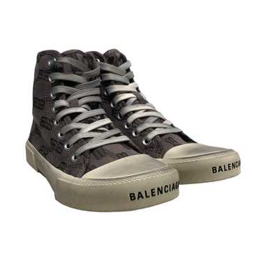 BALENCIAGA/Hi-Sneakers/EU 35/Monogram/BRW/BB all o