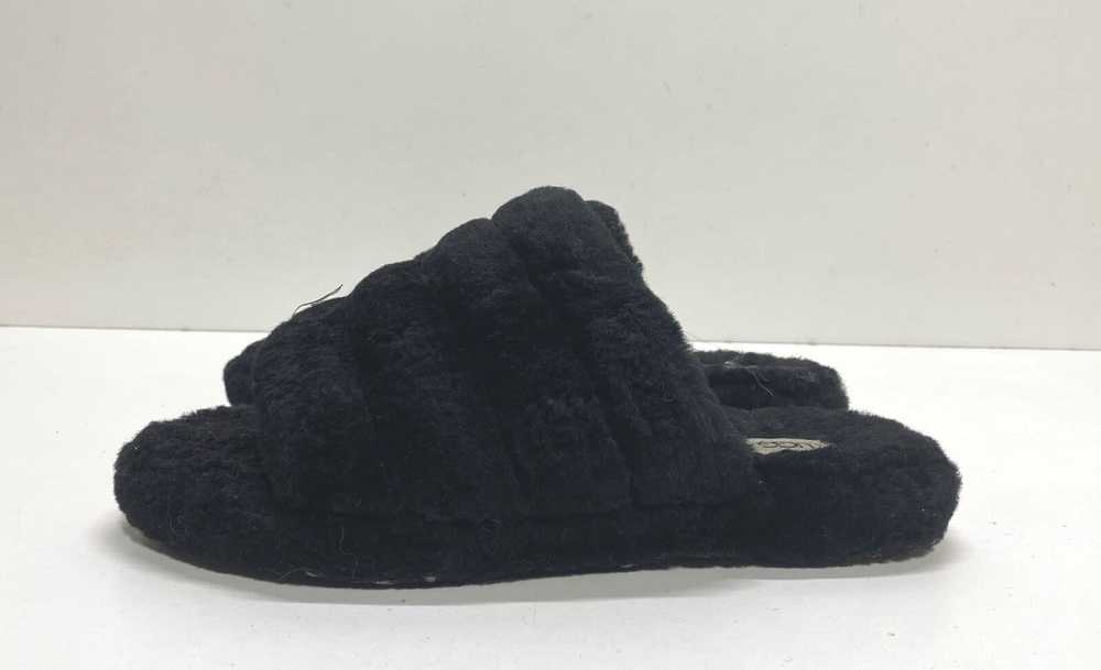 UGG Fluff Yeah Slippers Women's Black Size 6 - image 1