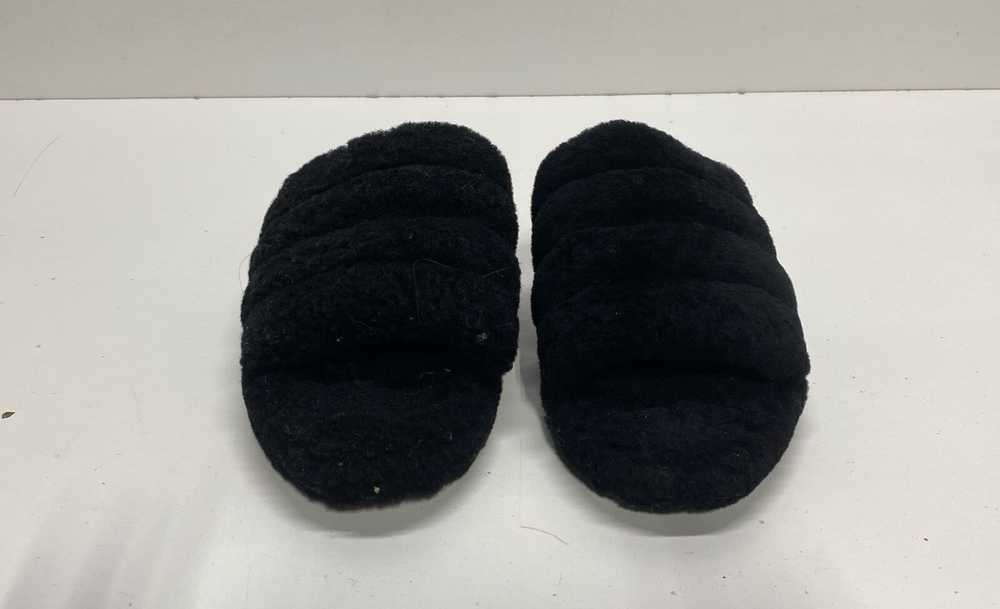 UGG Fluff Yeah Slippers Women's Black Size 6 - image 5