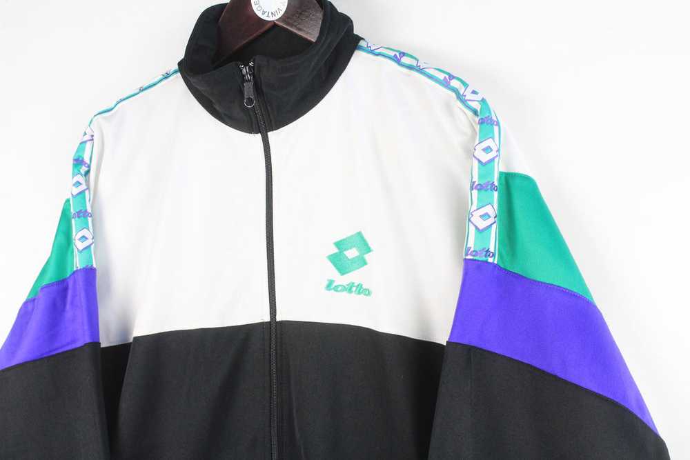 Vintage Lotto Track Jacket Medium - image 3