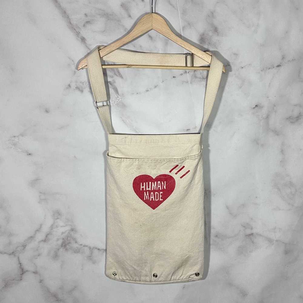 Human Made Cream Canvas Tote - image 1