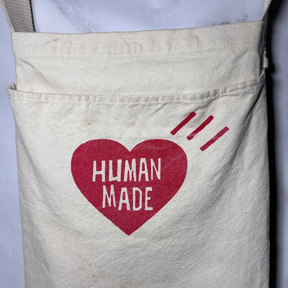 Human Made Cream Canvas Tote - image 2