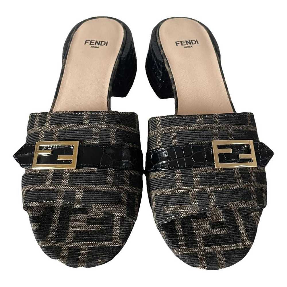 Fendi Cloth mules & clogs - image 1