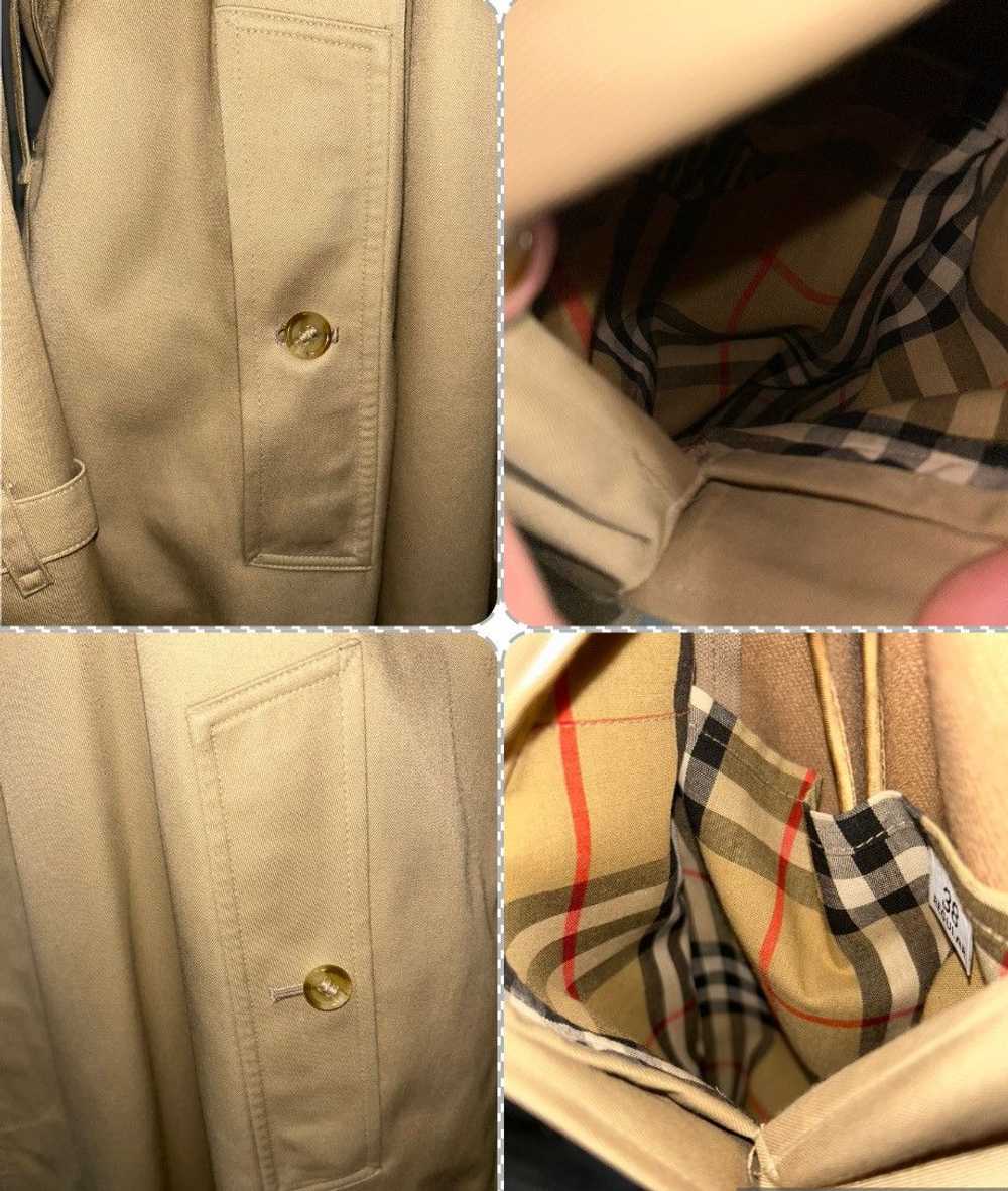 Burberry Vintage Burberry Tan Nova Check Trench C… - image 10