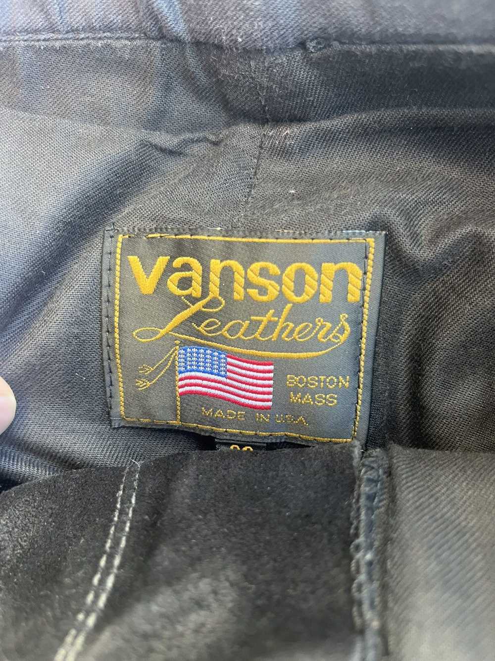 Vanson Leathers Vanson El Paso Leather Jeans - image 3