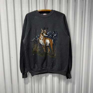 Animal Tee × Art × Vintage Vintage 90s Wildlife An