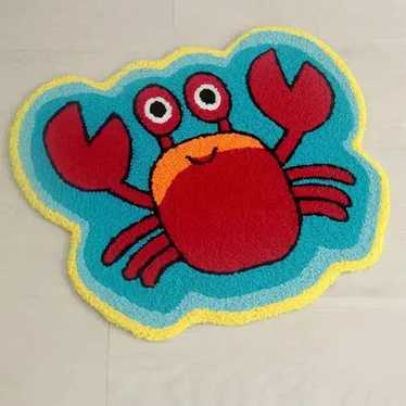 Designer × Streetwear Plush Crab Rug - image 1