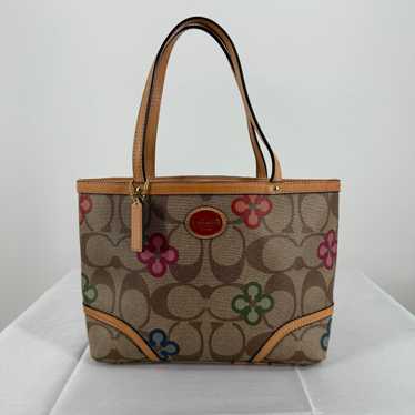 Coach Vintage good Signature Mini Lunch Tote 6087 in Dark Brown