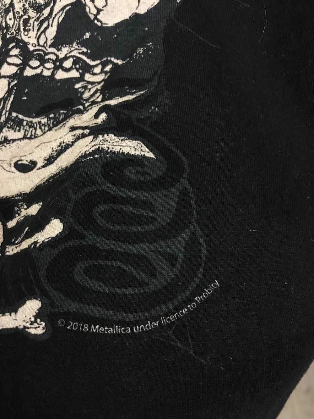 Band Tees × Metallica × Skulls Metallica vintage … - image 3