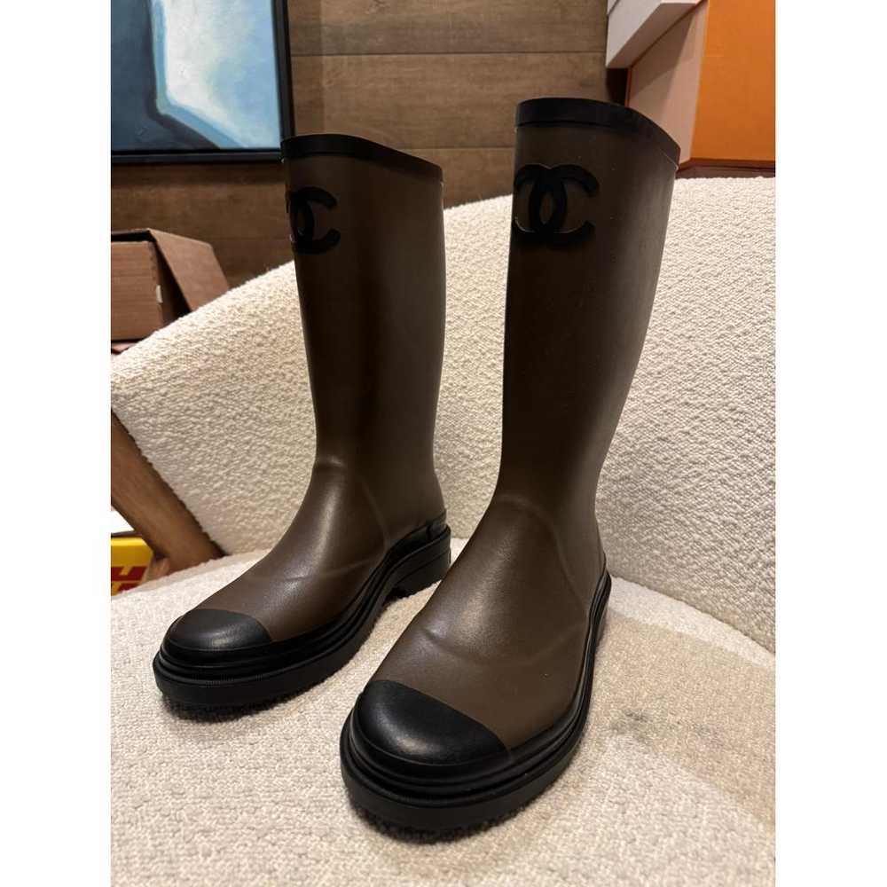 Chanel Wellington boots - image 2