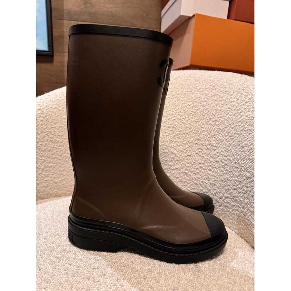 Chanel Wellington boots - image 3