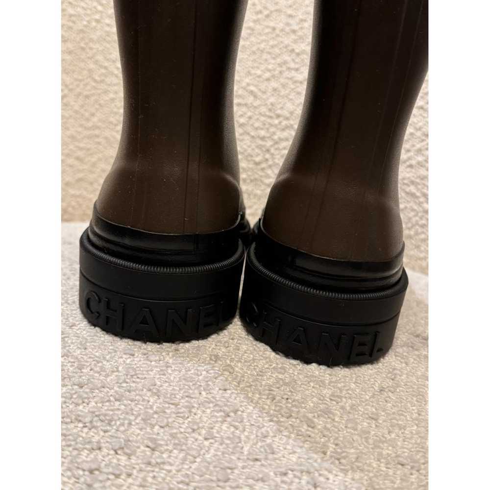 Chanel Wellington boots - image 4