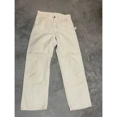 パンツ BIG YANK White painter Pants Scovill Zip BIG YANK White painter Pants Scovill Zip Vintage big yank