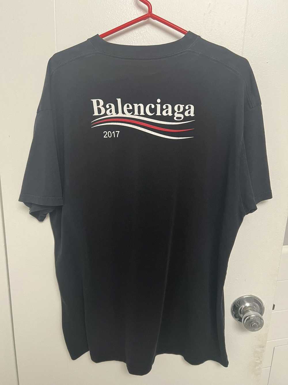 Balenciaga Balenciaga Political Campaign Logo T S… - image 3