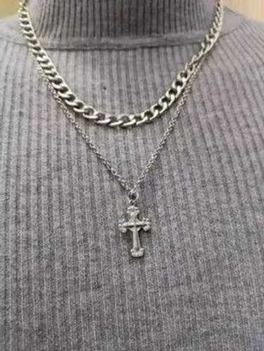 Chain × Jewelry × Vintage Cross Streetwear Neckla… - image 1