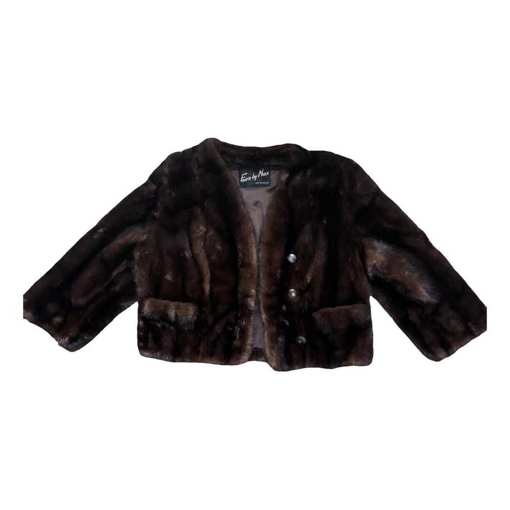 Non Signé / Unsigned Mink short vest - image 1