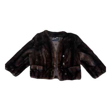 Non Signé / Unsigned Mink short vest - image 1