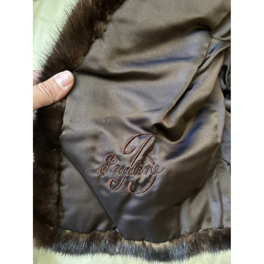 Non Signé / Unsigned Mink short vest - image 9