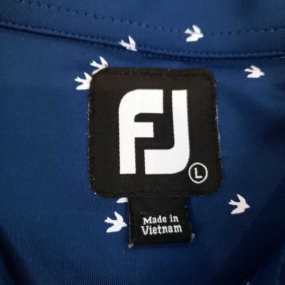 Footjoy Footjoy Polo Shirt Mens Large Blue Stretc… - image 7