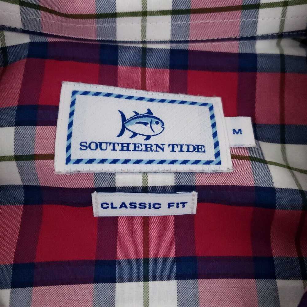 Southern Tide Southern Tide Shirt Mens Medium Red… - image 7