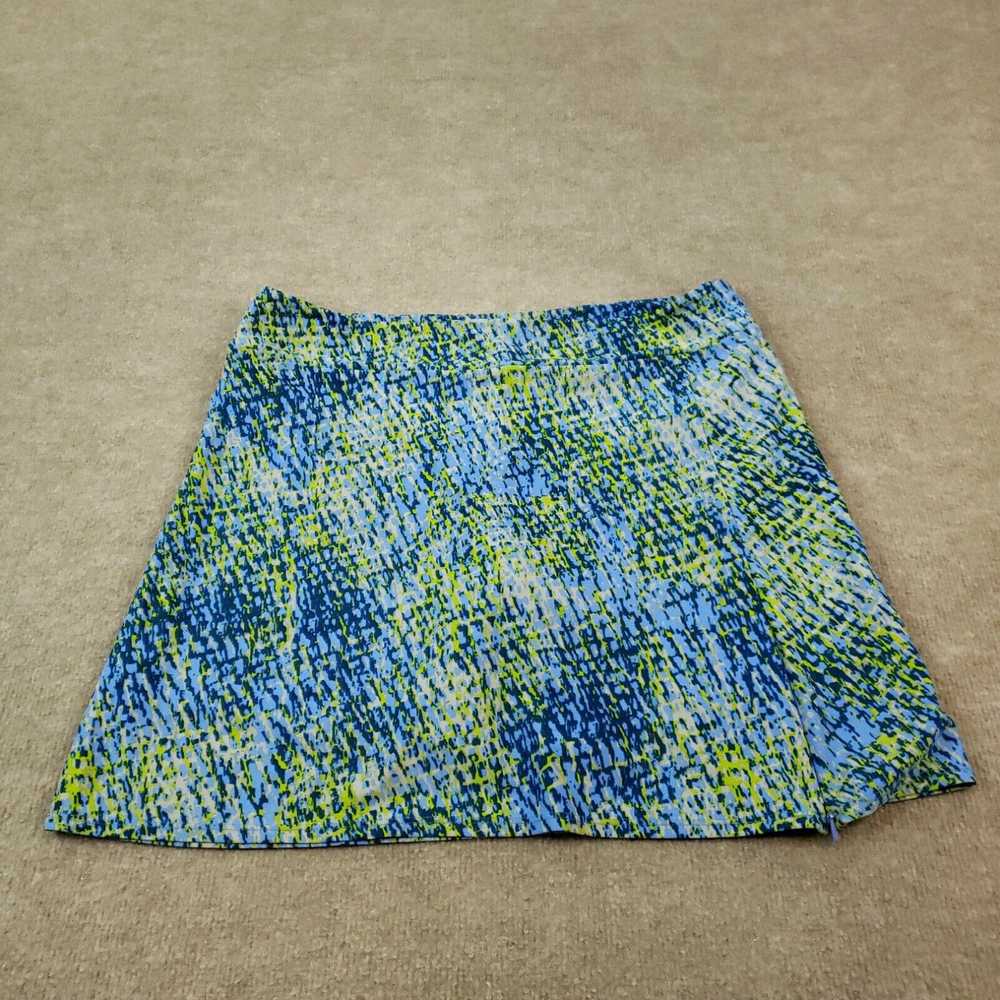 Vintage Jude Connally Skort Womens Large Blue Gre… - image 1