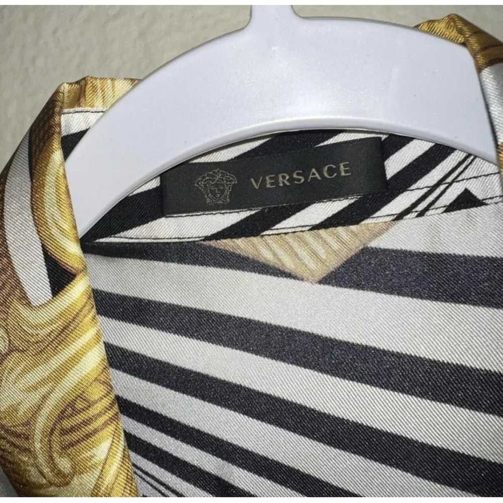 Versace Silk shirt - image 10