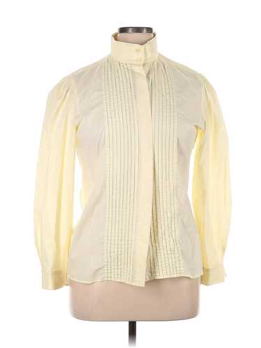 Talbots Women Ivory Long Sleeve Blouse 16