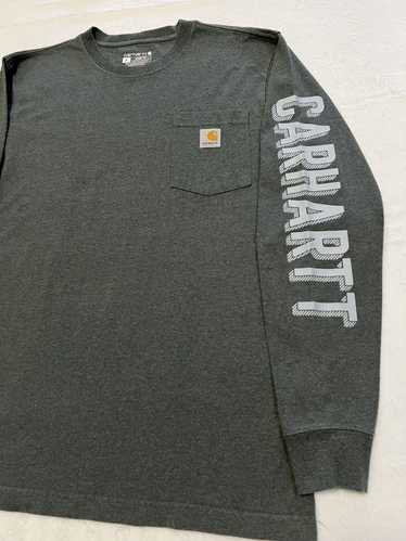 Carhartt Carhartt Big Logo Long Sleeve Shirt Outd… - image 1