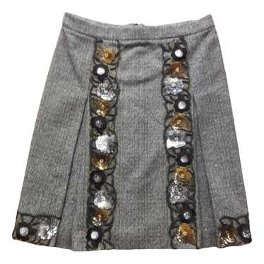 Miu Miu Wool mid-length skirt - image 1