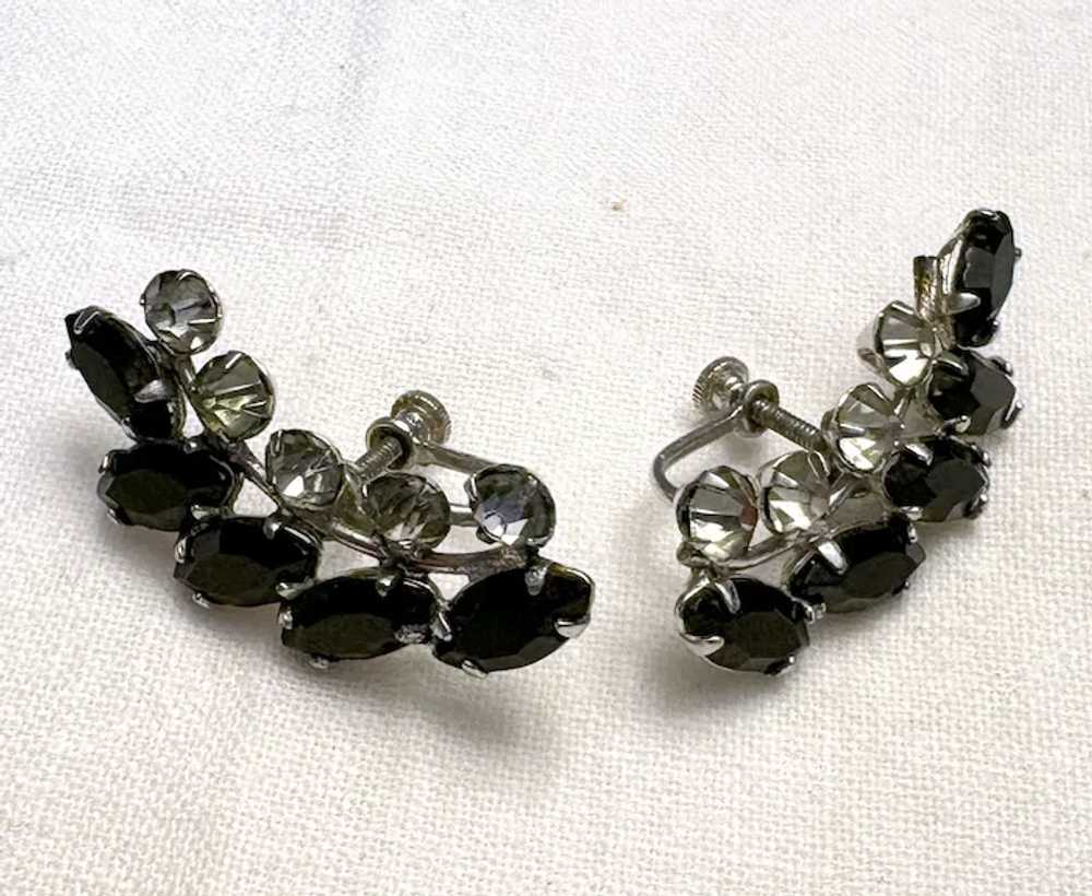 1950's Juliana Style Earrings - Screw-back - image 2