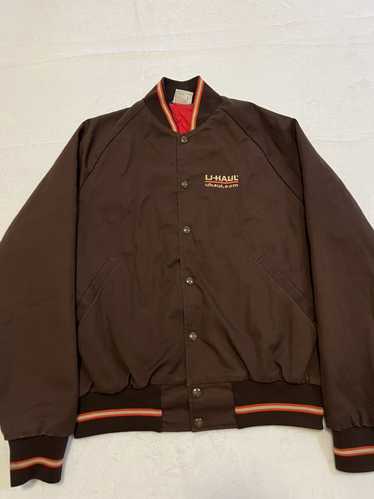 Vintage Vintage U-Haul Bomber Jacket Brown Workwea