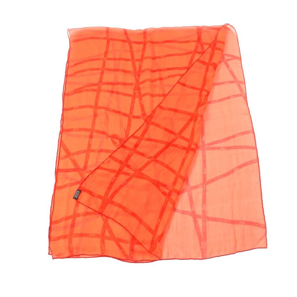 HERMES shawl silk Orange - image 2