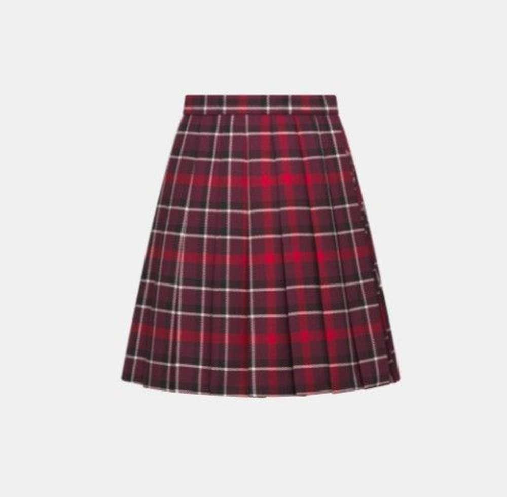 Dior o1w1db11124 Pleated Short Skirt in Multicolor - image 1