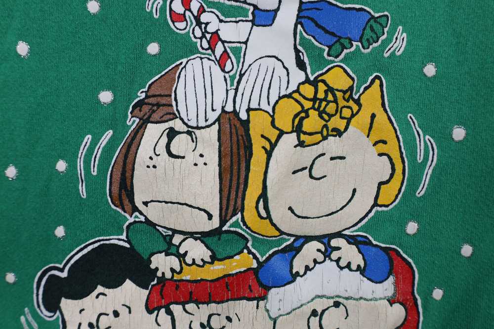 Vintage Vintage 90s Charlie Brown Peanuts Christm… - image 6