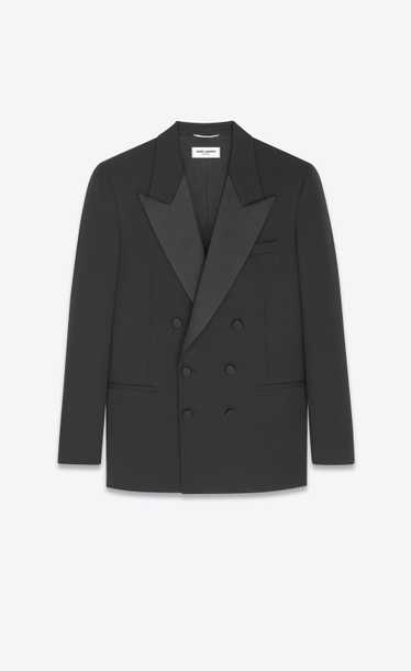 Saint Laurent Paris o1s1wg111124 Tuxedo Jacket in… - image 1