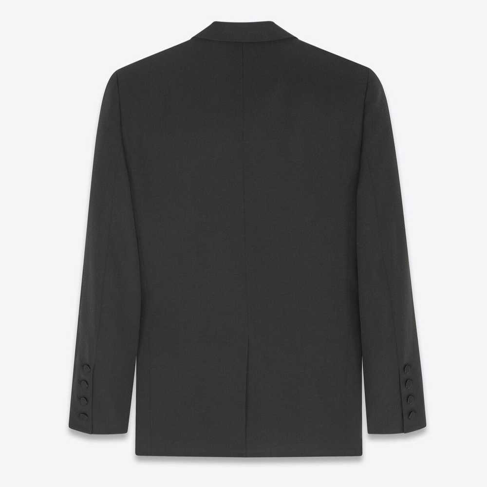 Saint Laurent Paris o1s1wg111124 Tuxedo Jacket in… - image 2