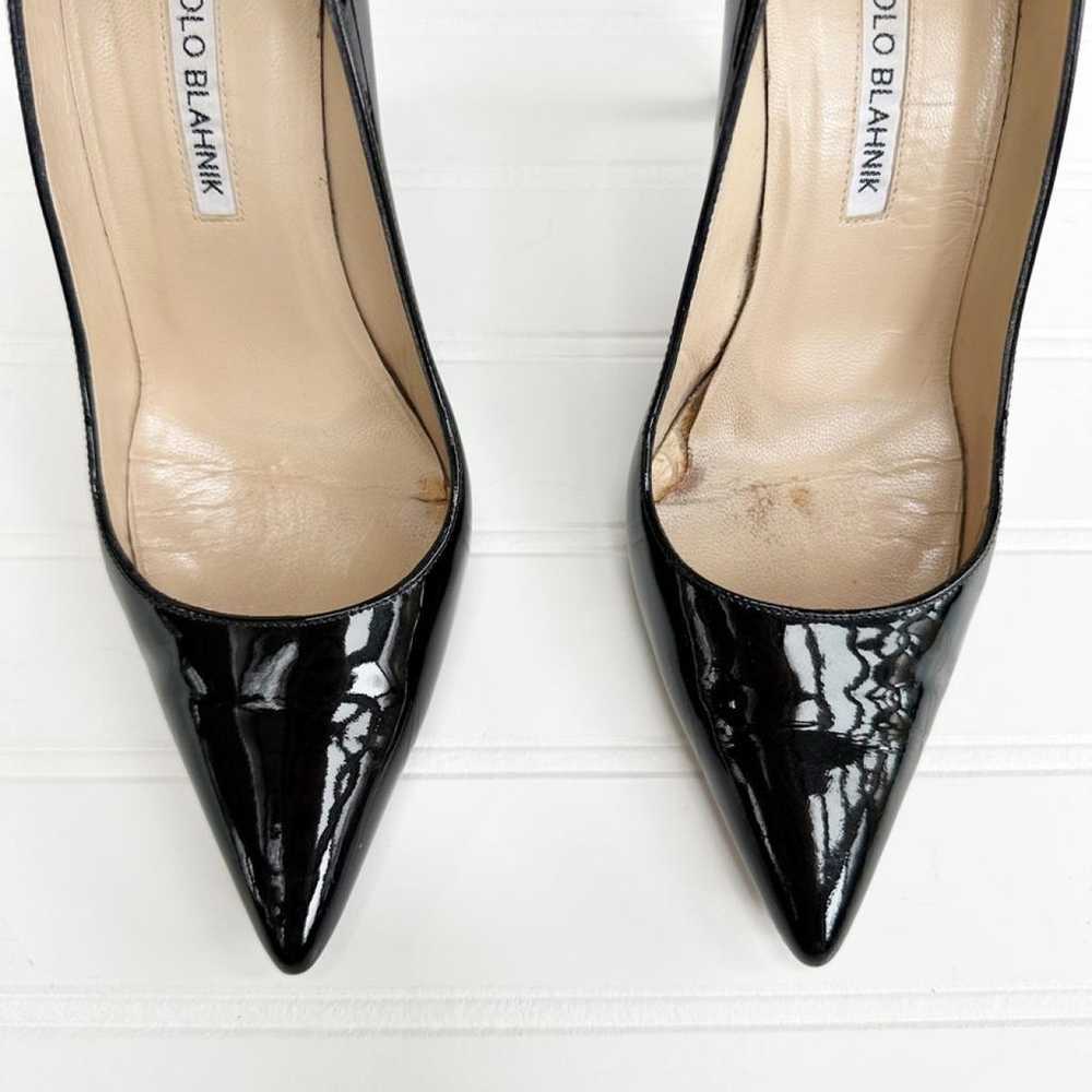 Manolo Blahnik Patent leather heels - image 6