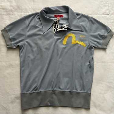 Evisu Evisu golf polo grey with yellow logo size … - image 1