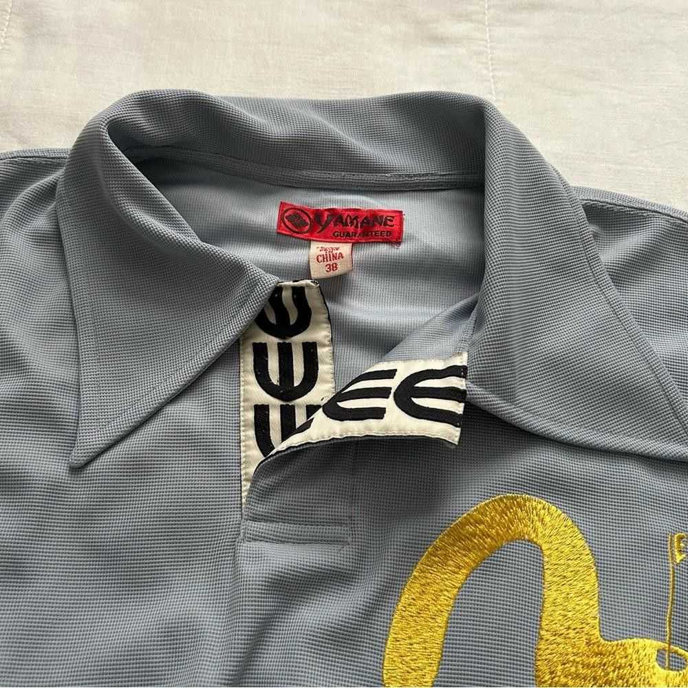 Evisu Evisu golf polo grey with yellow logo size … - image 4