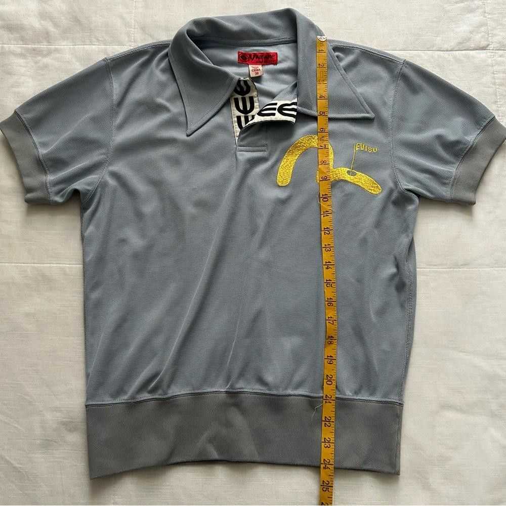 Evisu Evisu golf polo grey with yellow logo size … - image 7