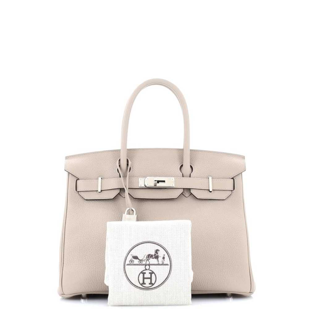 Hermès Birkin 30 leather tote - image 2