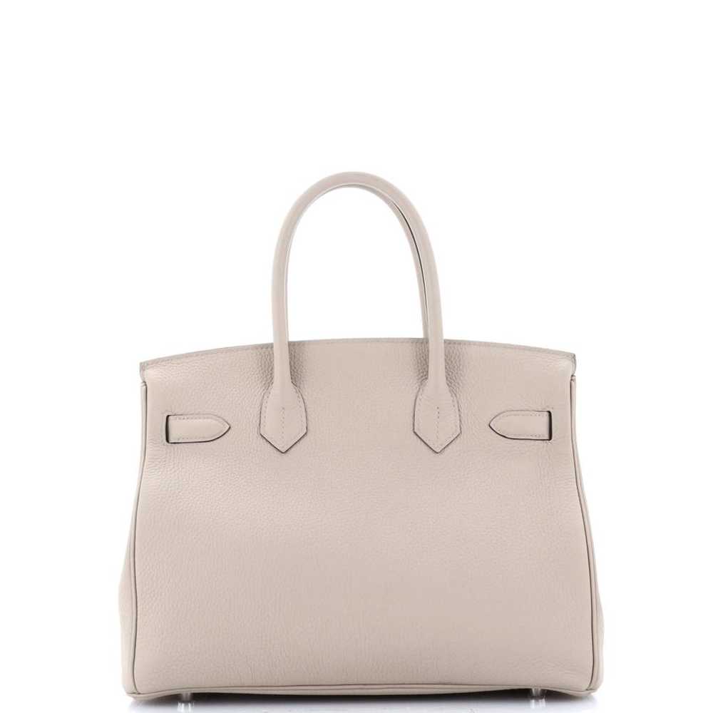 Hermès Birkin 30 leather tote - image 4