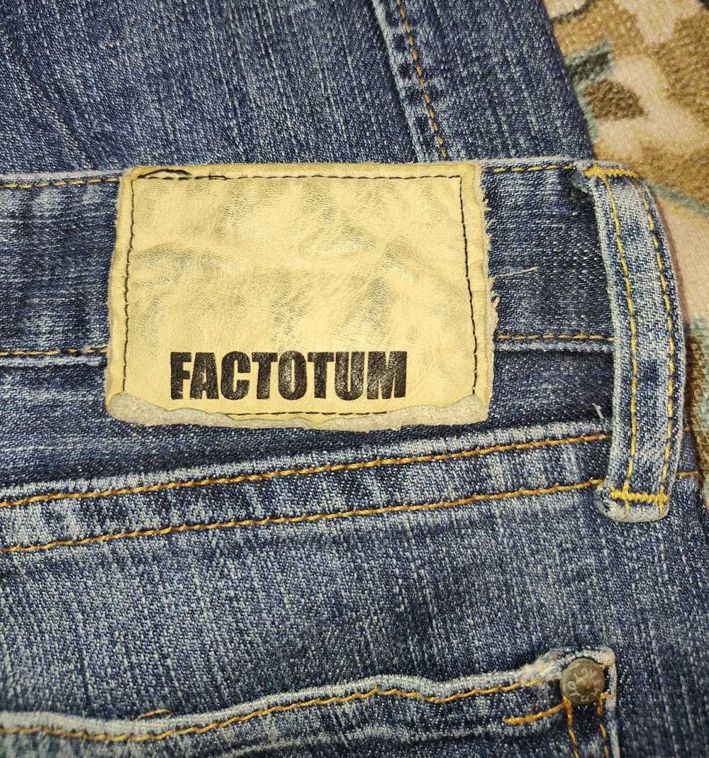 Factotum Factotum Japanese Brand Distressed Denim - image 5